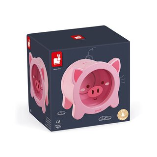 Spardose Schwein aus Holz | Janod