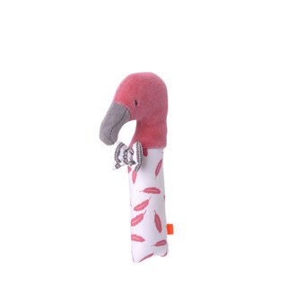 Quietscher Flamingo (GOTS) | KIKADU