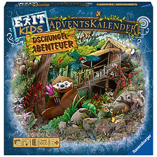 Exit Kids Adventskalender - Dschungel Abenteuer