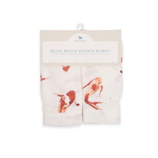 Deluxe Muslin Security Blanket 2 Pack - Fish Pond