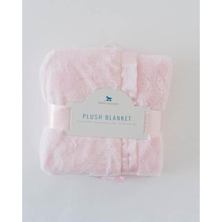 Plush Receiving Blanket - Pink