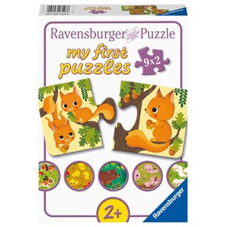 my first puzzles  - Puzzle Tiere und ihre Kinder | Ravensburger