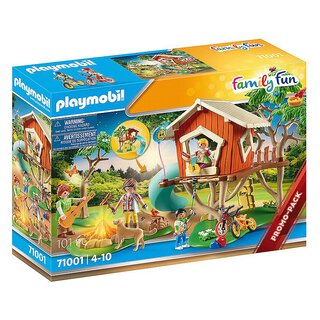 71001 Playmobil Family Fun - Abenteuer Baumhaus mit Rutsche