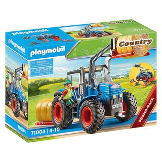 71004 Playmobil Country - Grosser Traktor mit Zubehör