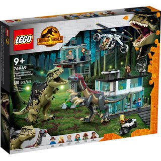 Lego Jurassic World - Giganotosaurus & Therizinosaurus Angriff 76949 | Lego