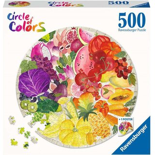 Circle of colors - Fruits& Vegetables, 500 Teile | Ravensburger