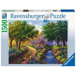 Ravensburger Puzzle - Cottage am Fluss 1500 Teile | Ravensburger
