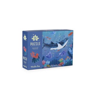 Leuchtendes Walfisch Puzzle | moulin roty