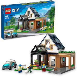 Lego Cit y60398 Familienhaus mit Elektroauto | Lego City