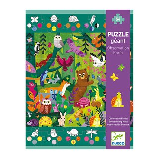 Puzzle Beobachtung Wald 54 Teile | Djeco