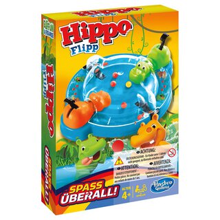 HASBRO GAM.KOMPAKT Hippo Flipp Kompakt, d | HASBRO GAM.KOMPAKT