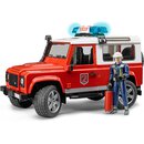 Land Rover Defender Feuerwehr- | Bruder