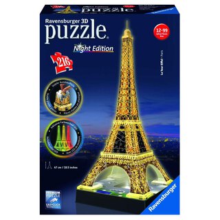 RAVENSBURGER Puzzle 3D Eiffelturm Nacht | Ravensburger