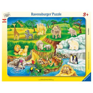 RAVENSBURGER Puzzle Zoobesuch | Ravensburger