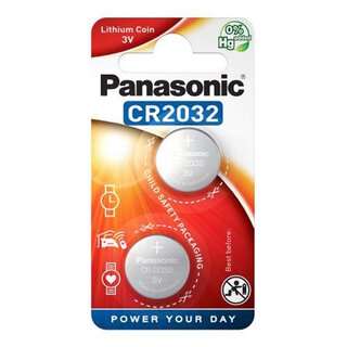 PANASONIC KNOPFZ. Batterie Panasonic 2xCR2032 | PANASONIC KNOPFZ.