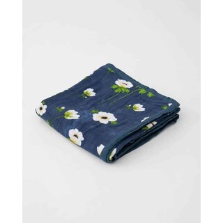 Deluxe Muslin Quilt - White Anemone