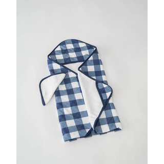 Hooded Towel & Wash Cloth Set -  Jack Plaid