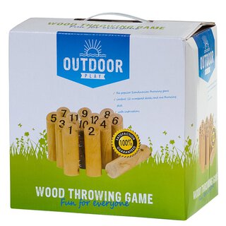 Outdoor Zahlenwurfspiel Holz | Sombo
