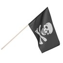 Fahne Pirat schwarz | Fasnacht