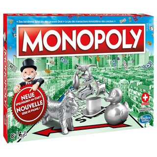 HASBRO GAM.MONOPOLY Monopoly CH-Edition, d/f/i | HASBRO GAM.MONOPOLY