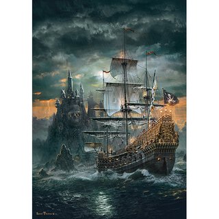 Puzzle Piratenschiff 1500 tlg. | Clementoni