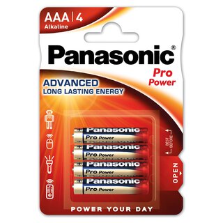 PANASONIC PRO POWER Batterie Panasonic AAA 4-er | PANASONIC PRO POWER