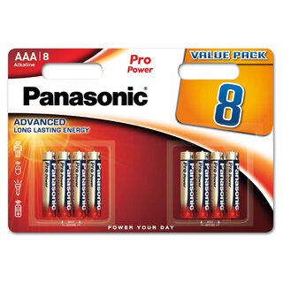 PANASONIC PRO POWER Batterie Panasonic AAA 8-er | PANASONIC PRO POWER