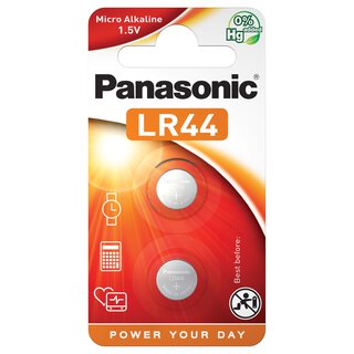 PANASONIC MICRO ALK. Batterie Panasonic 2xLR44 | PANASONIC MICRO ALK.