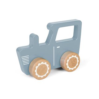 Holz Traktor - blau  | Little Dutch