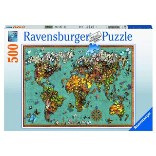 RAVENSBURGER Puzzle Schmetterling-Welt- | Ravensburger