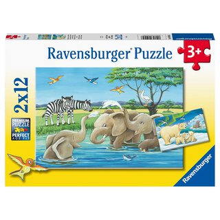 RAVENSBURGER Puzzle Tierkinder aus aller | Ravensburger