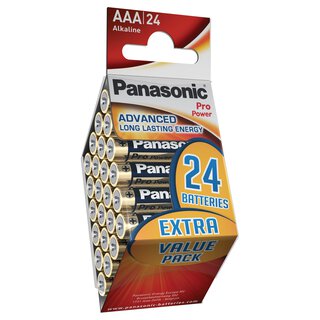 PANASONIC PRO POWER Batterie Panasonic AAA 24-er | PANASONIC PRO POWER
