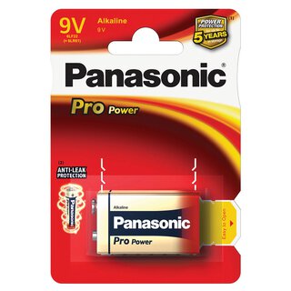 PANASONIC PRO POWER Batterie Panasonic 9V, 1-er | PANASONIC PRO POWER