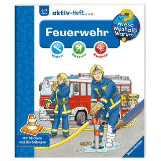 RAVENSBURGER Feuerwehr, Aktiv-Heft | Ravensburger