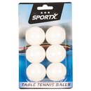 SPORTX Tischtennisbälle 6 Stück | SportX