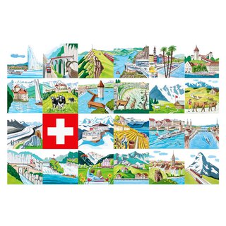 Memo Switzerland gross 48 tlg.  | Atelier Fischer GmbH