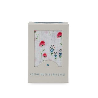 Cotton Muslin Crib Sheet - Wild Mums