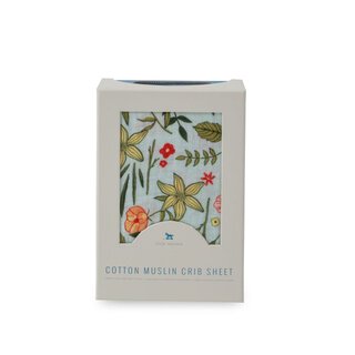 Cotton Muslin Crib Sheet - Primrose Patch