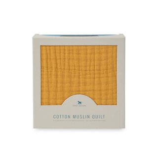 Cotton Muslin Quilt - Mustard