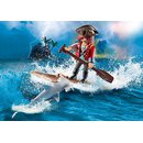 Playmobil - Pirat mit Floß und Hammerhai  | PLAYMOBIL®