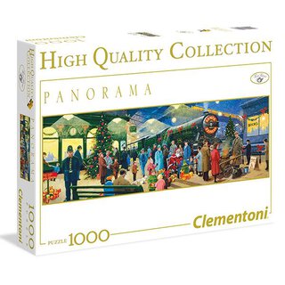 Panorama Puzzle Christmas Santa Express 1000 tlg  | Clementoni