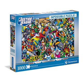 Puzzle Impossible DC Comics 1000tlg | Clementoni