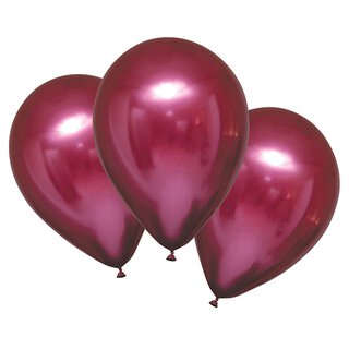 6 Latexballons Satin Luxe Pomegranate 27.5cm | Amscan