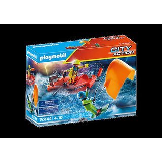 Playmobil City Action - Seenot: Kitesurfer-Rettung mit Boot  | PLAYMOBIL®