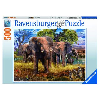 RAVENSBURGER Puzzle Elefantenfamilie | Ravensburger