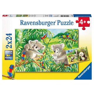 RAVENSBURGER Puzzle Süsse Koalas u.Pandas | Ravensburger