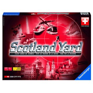 RAVENSBURGER Scotland Yard Swiss Edition | Ravensburger