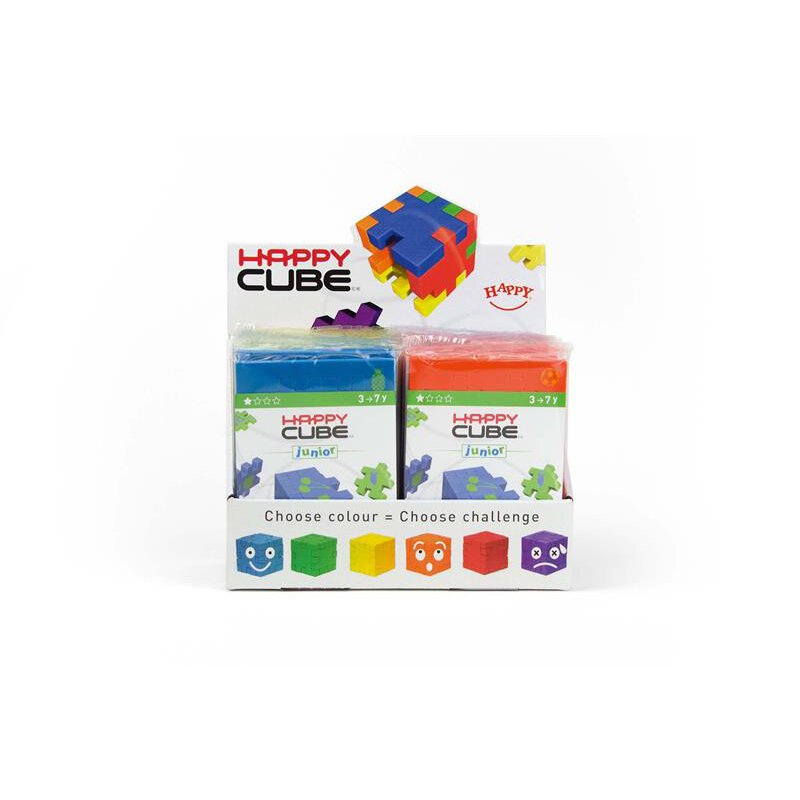 Würfel-Puzzle Happy Cube Junior Display 